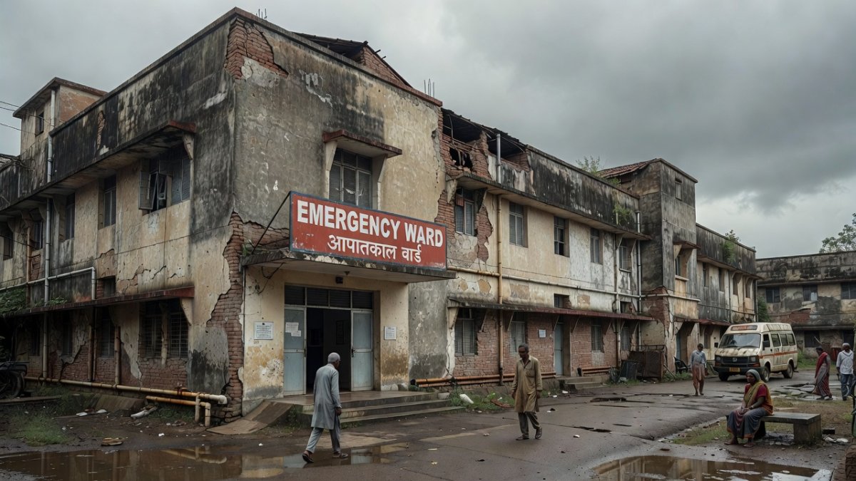 GTB Hospital Fan Death Highlights Delhi Infra Crisis