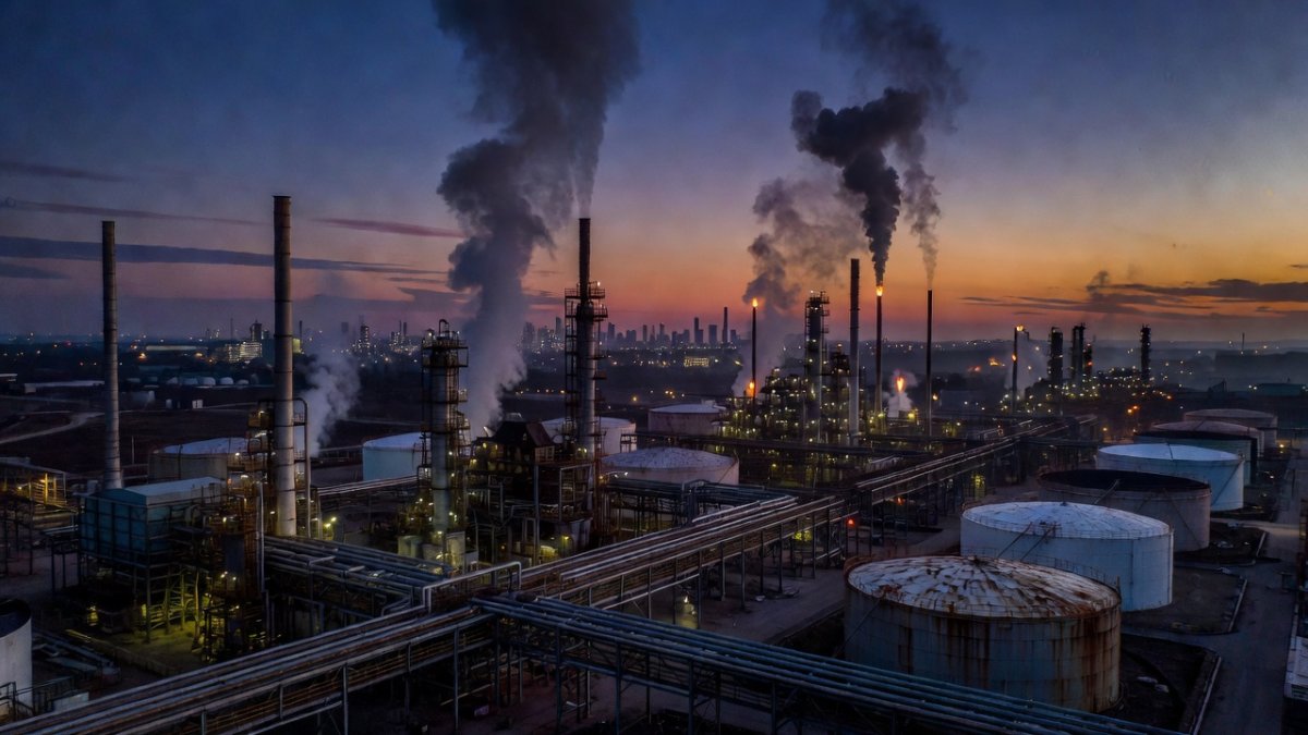 Oil refinery infrastructure targeted by Ukrainian drone strikes