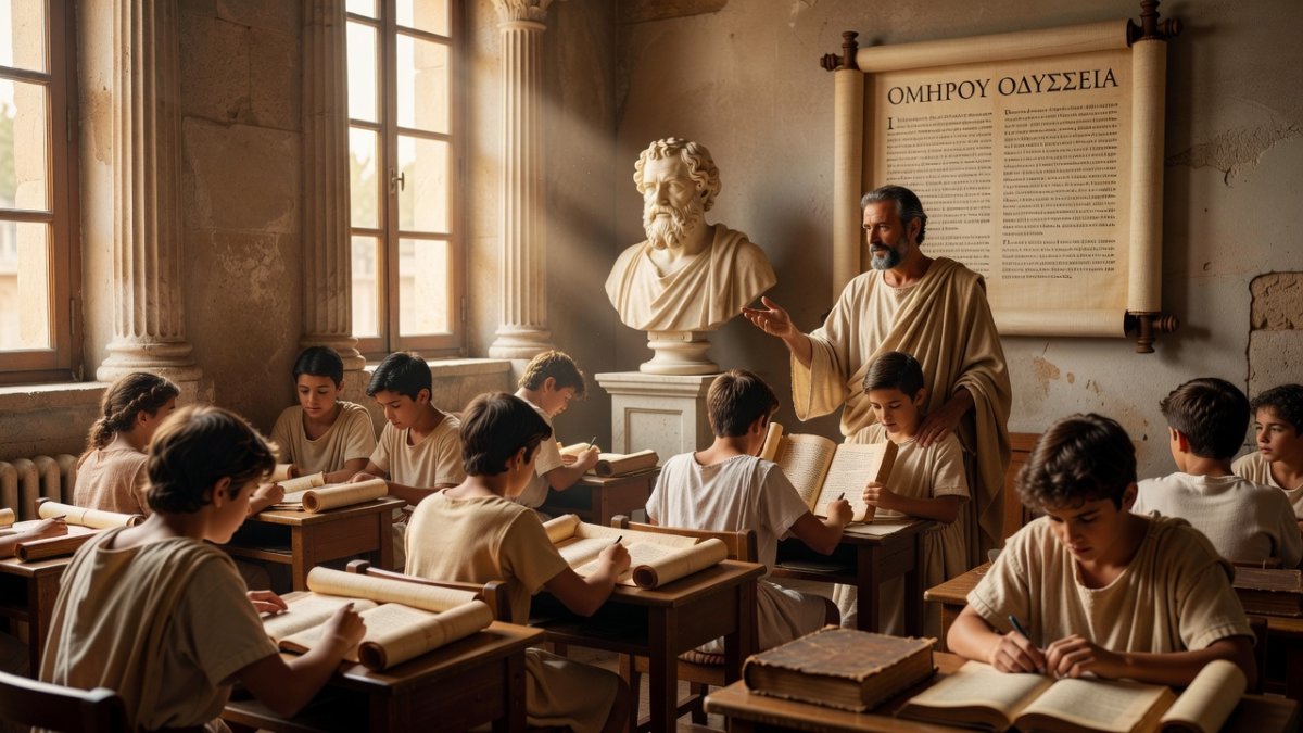 Greek Classrooms Keep Homer's Odyssey Alive as Nolan Film Heads to Theaters