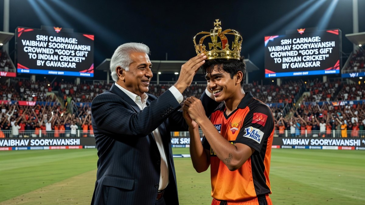 Sunil Gavaskar crowns Vaibhav Sooryavanshi as 'God’s gift to Indian cricket' after SRH carnage