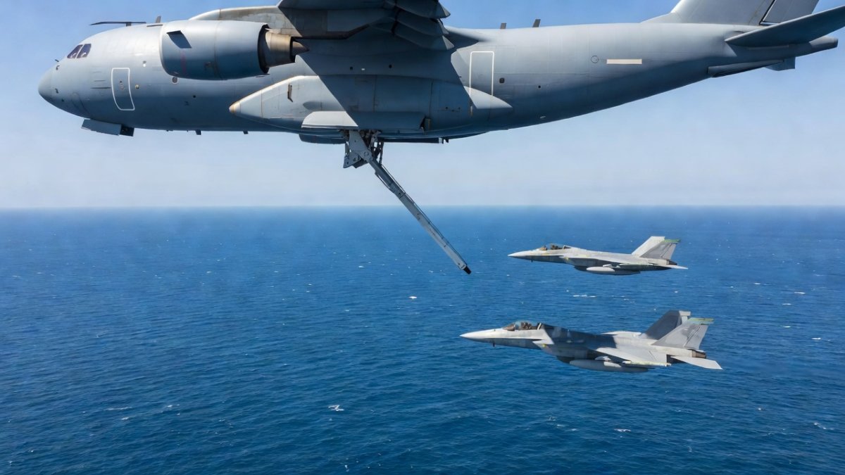 KC-330 tanker supporting ROKAF deployment to Darwin