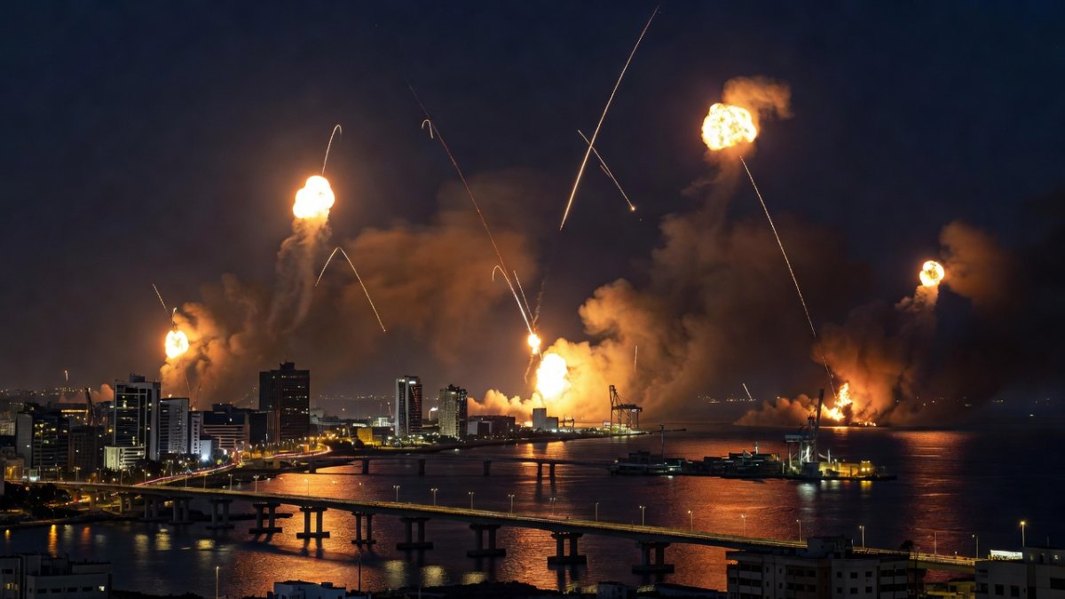 US Strikes Iran for Sixth Night as Tehran Condemns Attack Near Children's Hospital, Warns War Will Spread