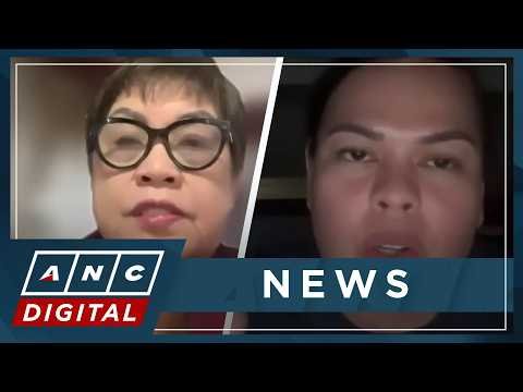 Attorney Lorna Kapunan and Karen Davila on ANC 24/7 Headstart discussing grave threats charges