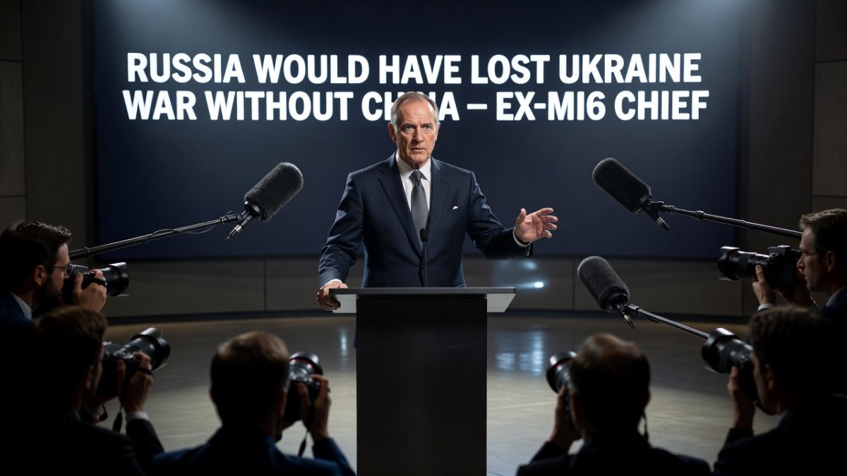 Russia would have lost Ukraine war without China – Ex-MI6 chief