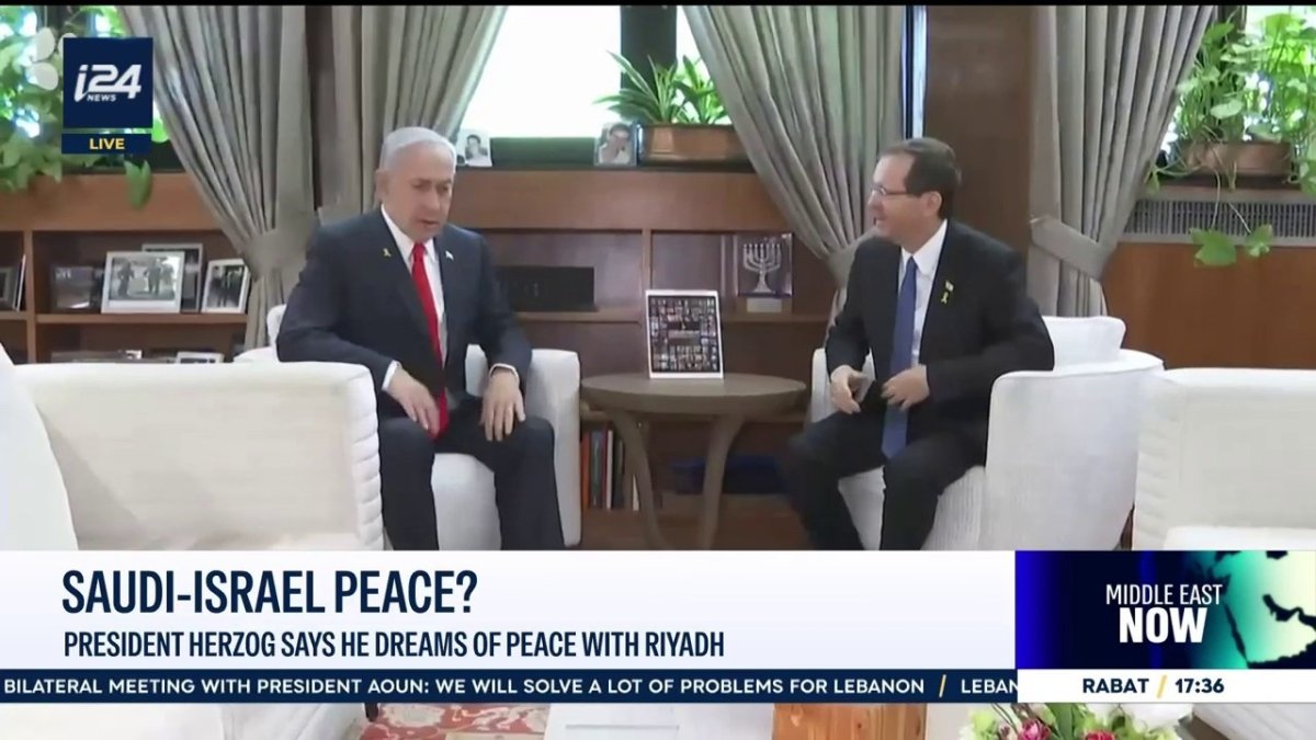 Herzog Calls for Jerusalem-Mecca Dialogue in Rare Saudi I...