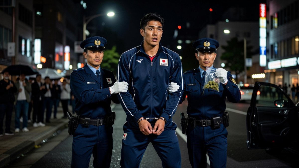 Japan national volleyball player arrested over suspected cannabis possession
