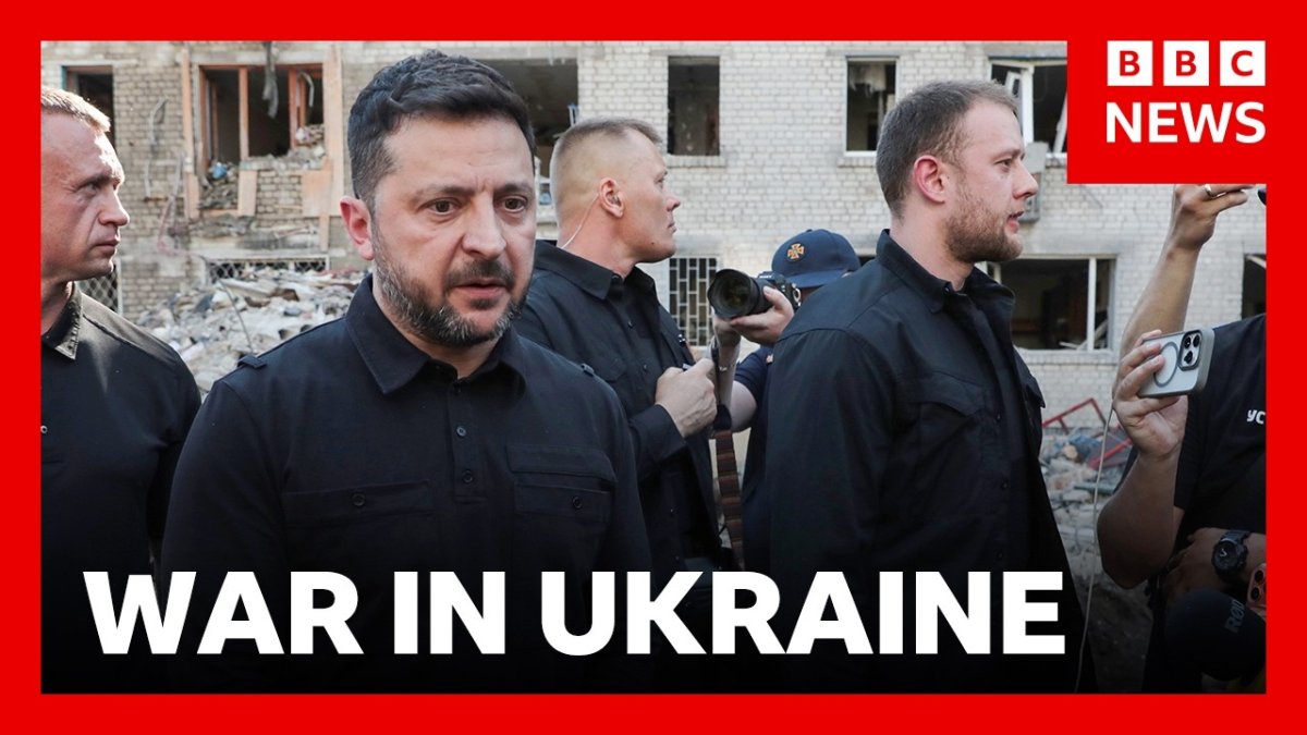 BBC News - Zelensky at NATO summit