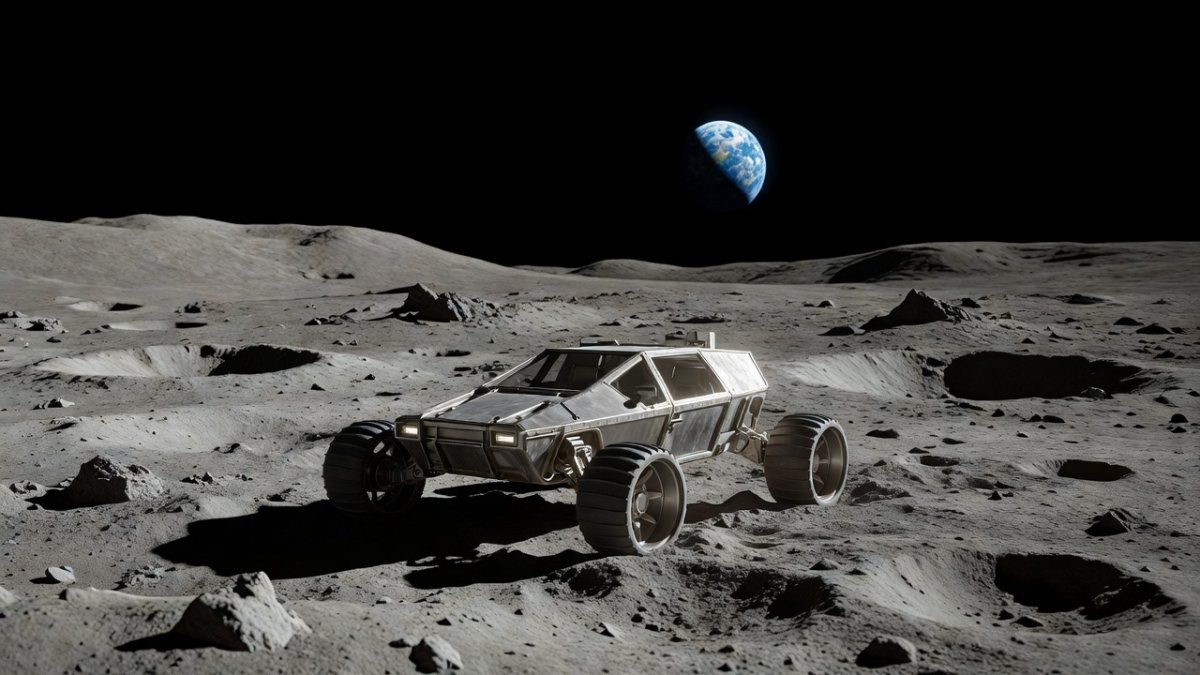 ispace Mobile Cargo System concept on the lunar surface