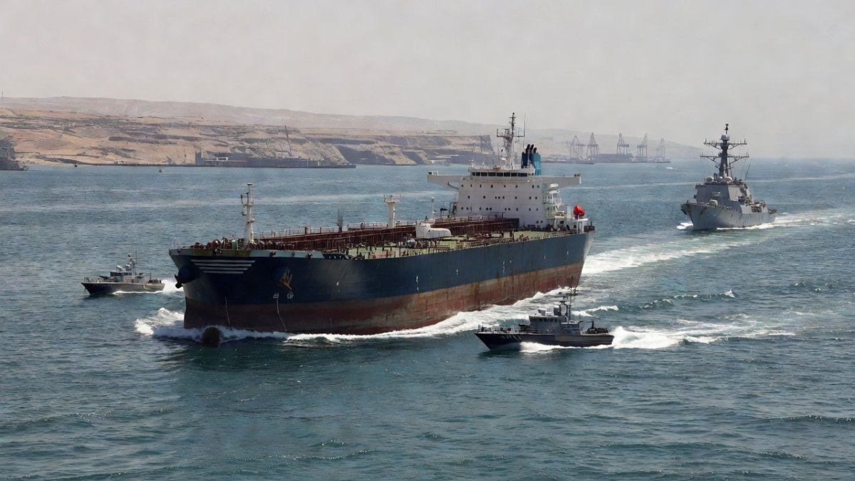 Strait of Hormuz shipping lanes