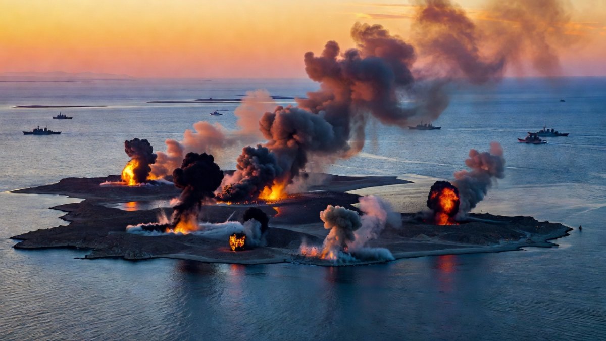 US CENTCOM Strikes Iranian Targets on Greater Tunb Island in Wave of Precision Strikes