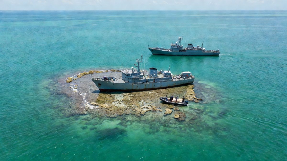 China Coast Guard Baton Strike Wounds Philippine Navy Sailor at Ayungin Shoal