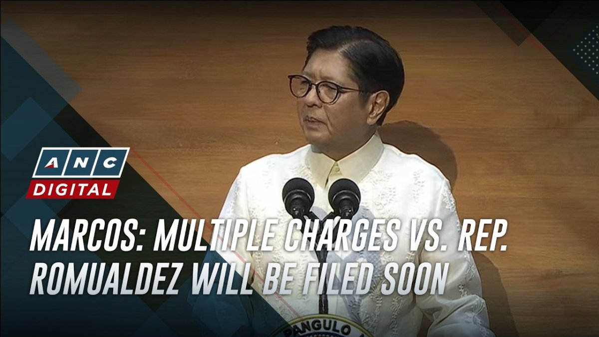 Marcos Files Charges vs Cousin Romualdez in Flood Scandal