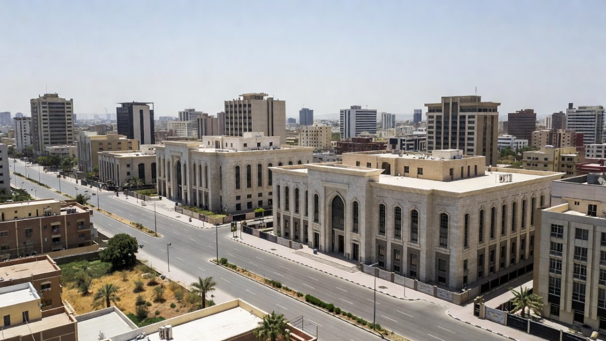 A view of the Middle Eastern landscape showing the complex geopolitical terrain affected by the ongoing US-Iran conflict and regional power struggles