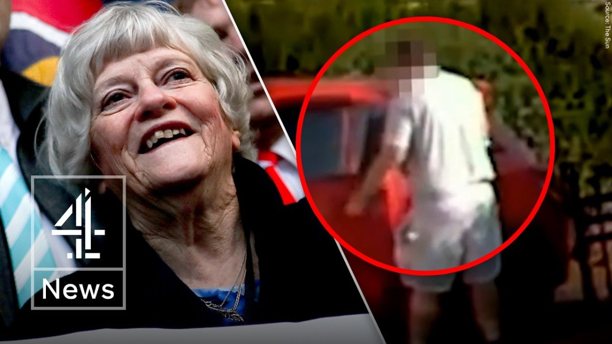 CCTV footage showing the suspect