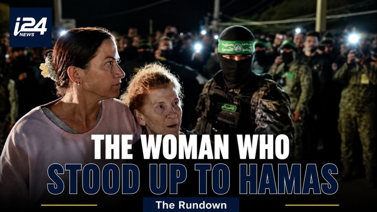 Rimon Buchshtav-Kirsh Shares Hamas Hostage Story on i24NEWS