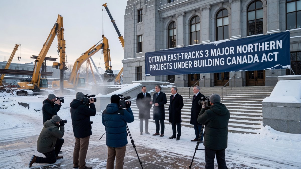 Ottawa Fast-Tracks 3 Major Northern Projects Under Building Canada Act