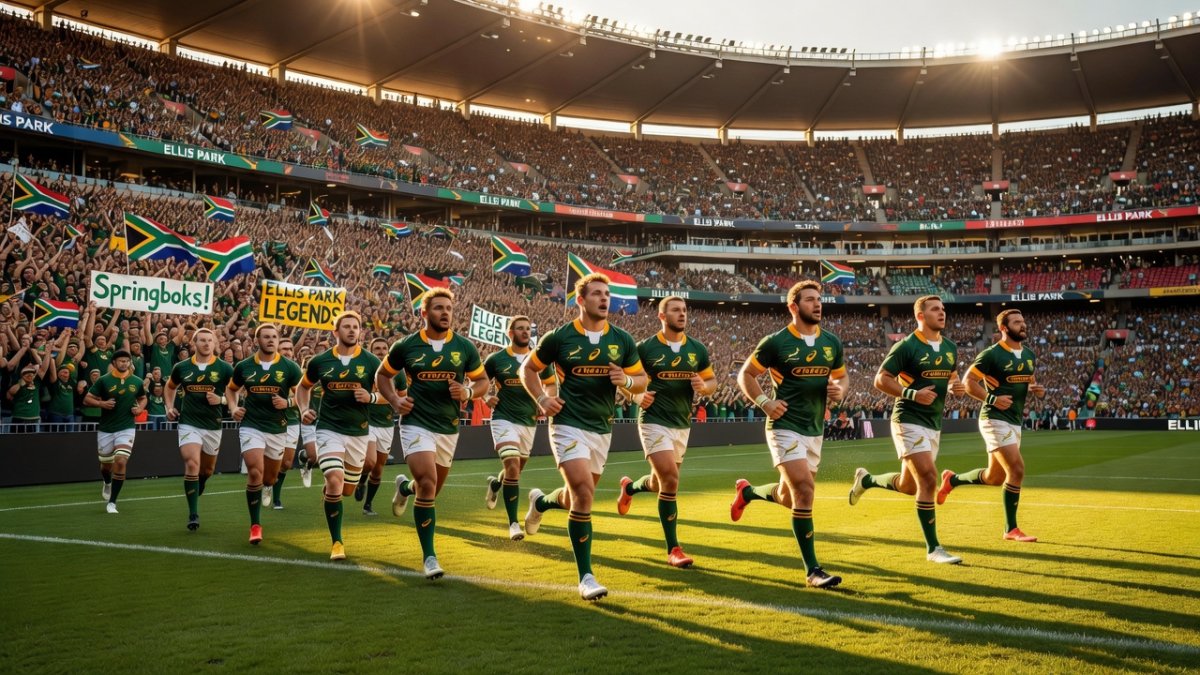 Springboks vs England: Nations Championship Opener at Ellis Park