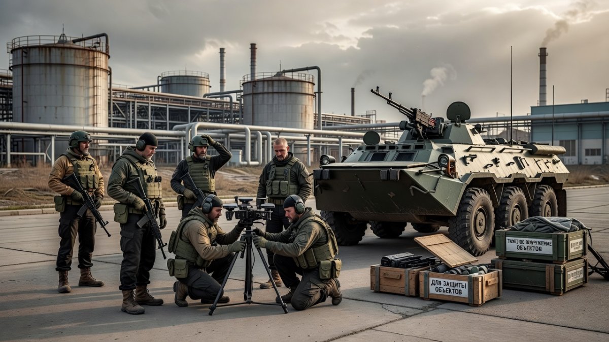 Russia Lets Private Firms Buy Heavy Weapons to Defend Sites From Drone Attacks – RBC
