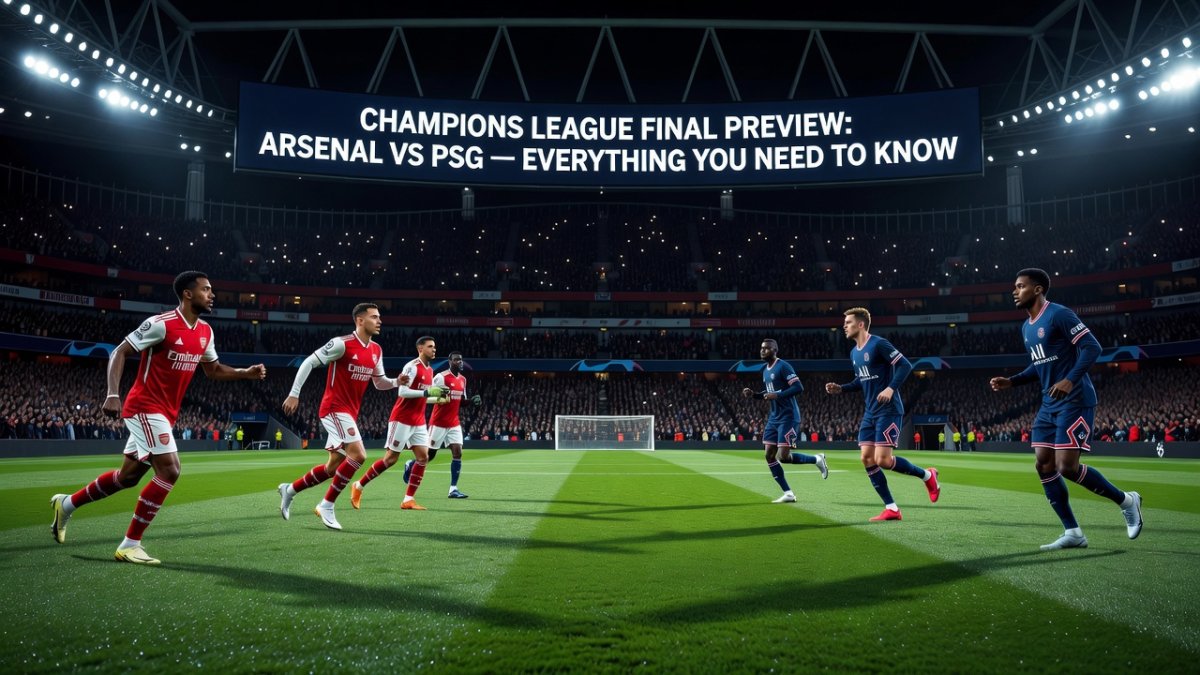 Arsenal vs PSG: Champions League Final Preview — Everything You Need to Know