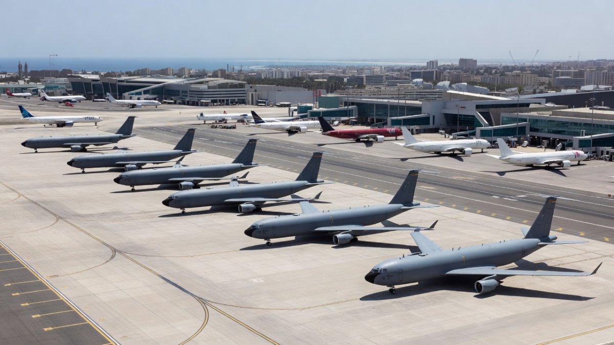 US Tankers at Ben Gurion Signal Iran Conflict Escalation