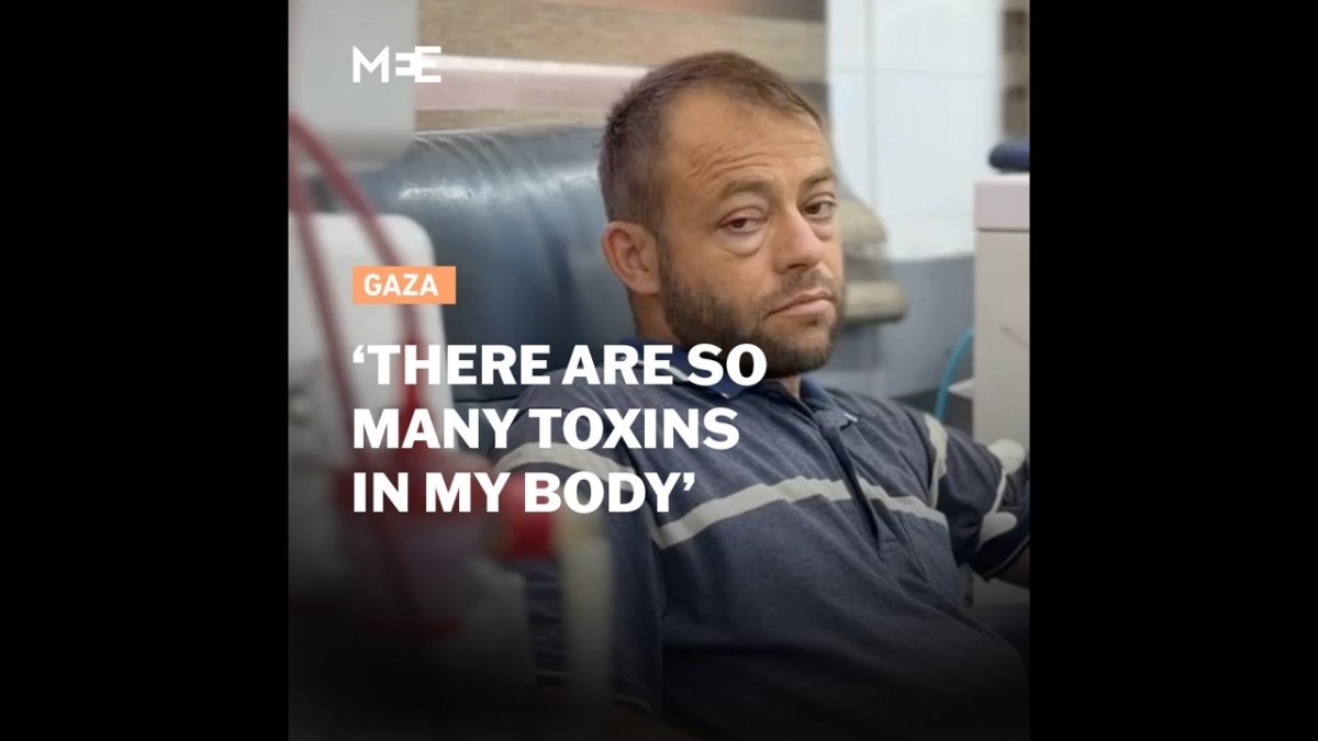Gaza hospital interior showing medical equipment and patient care area amid the healthcare crisis