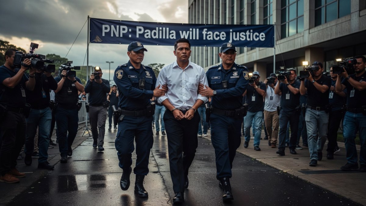 PNP: Padilla will face justice
