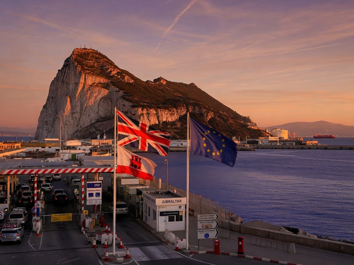 UK and EU Sign New Gibraltar Treaty to Ease Border Delays with Spain