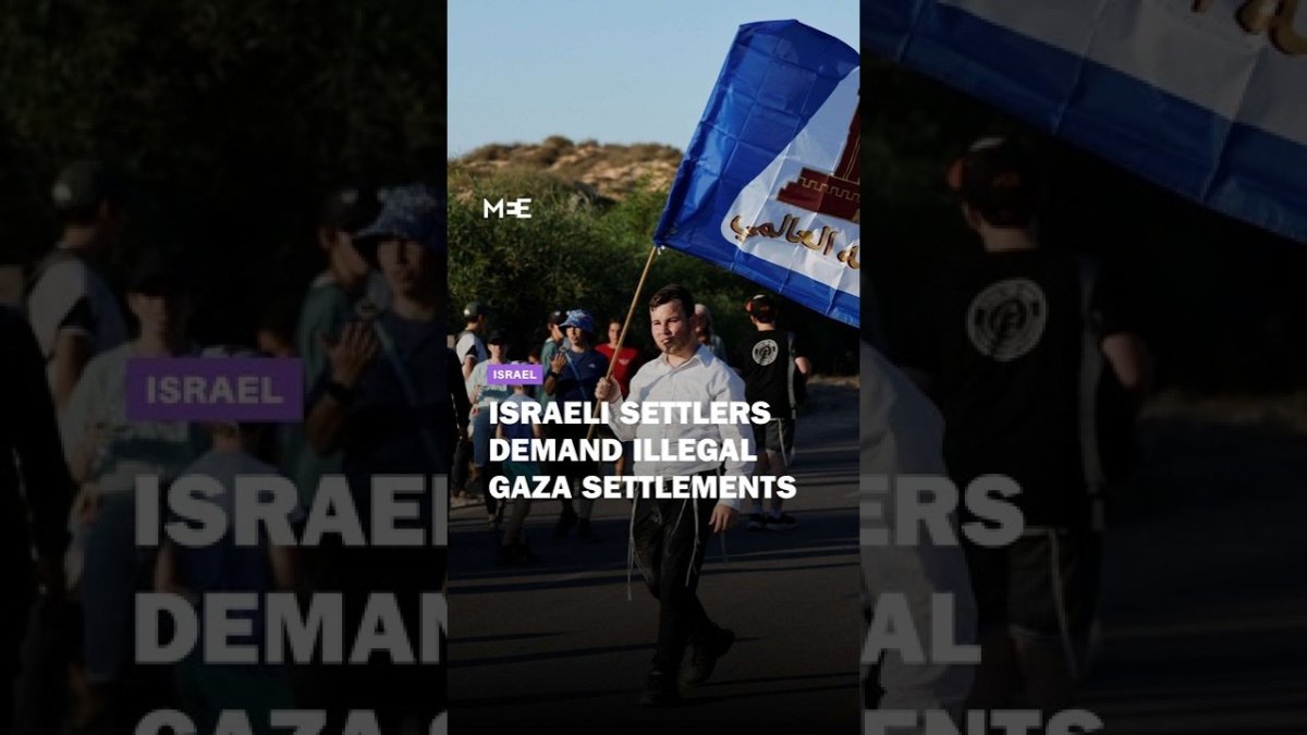 Israeli Settlers Demand Return of Gaza Settlements