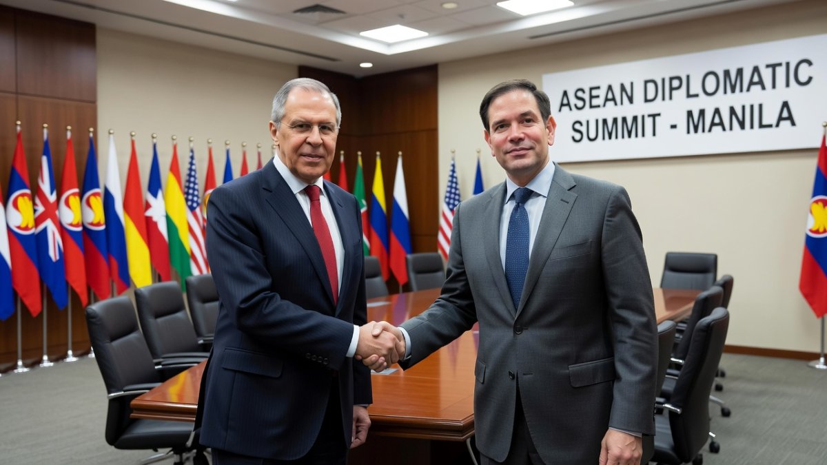 Lavrov, Rubio Meet at ASEAN Summit for Ukraine Talks