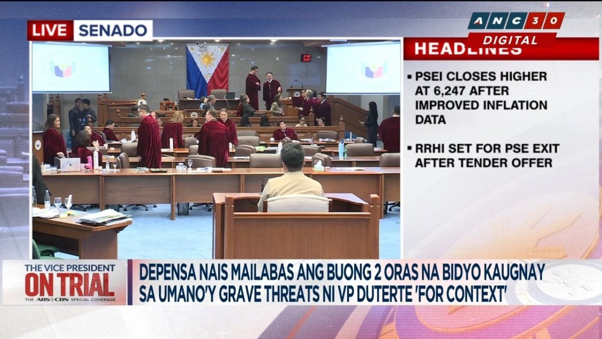 NBI Senior Agent John Mark Calilung testifies at the Sara Duterte impeachment trial