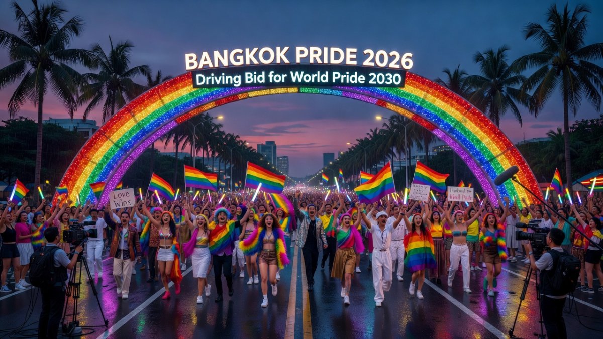Thailand invites public to Bangkok Pride 2026, driving bid for World Pride 2030