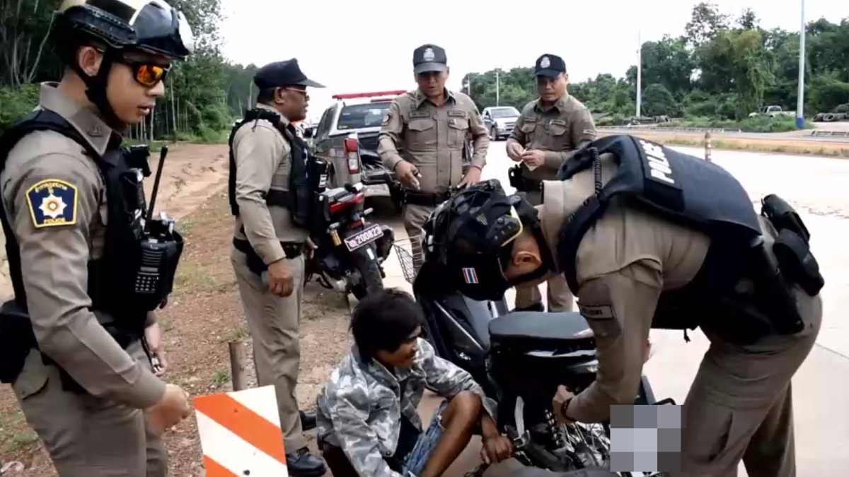 Cambodian Migrant Arrested in Rayong Meth Bust