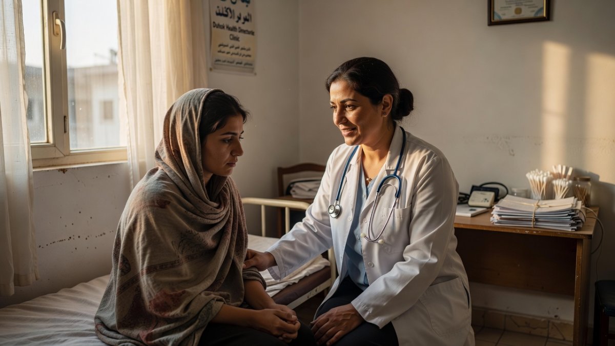 Dr Nagham Nawzat Helps Yazidi Survivors of IS Genocide