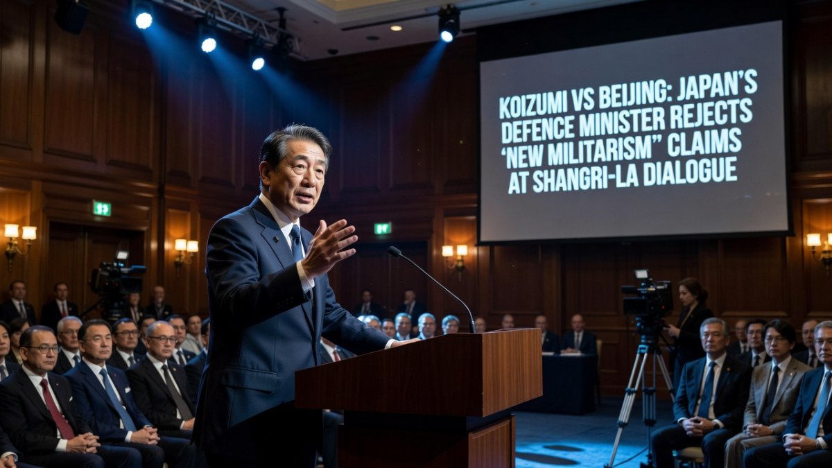Koizumi vs Beijing: Japan's Defence Minister Rejects 'New Militarism' Claims at Shangri-La Dialogue
