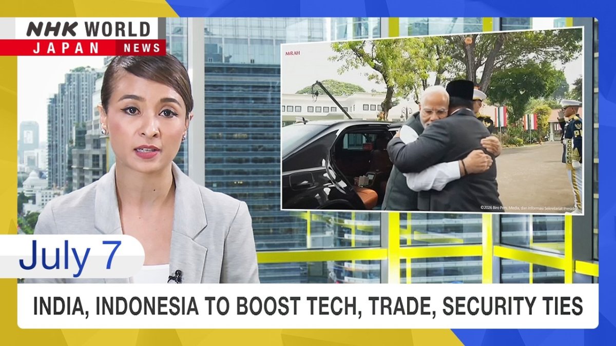 India and Indonesia flags representing strengthened bilateral technology and defense partnerships