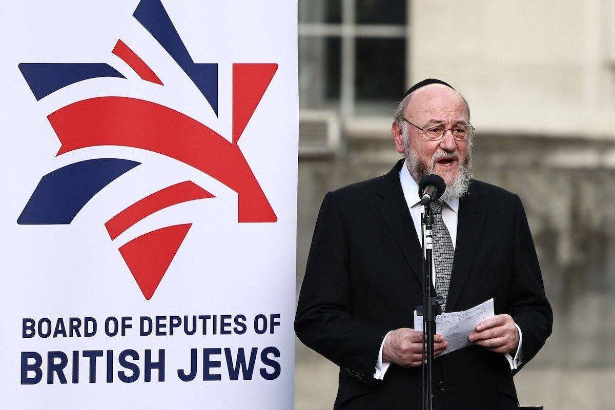 Chief Rabbi Leads Calls to Block Church of England Discussion of Palestinian Christian Genocide Report