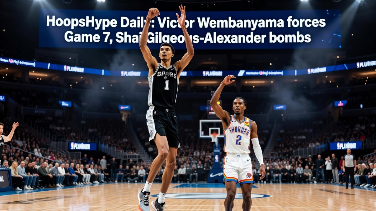 HoopsHype Daily: Victor Wembanyama forces Game 7, Shai Gilgeous-Alexander bombs