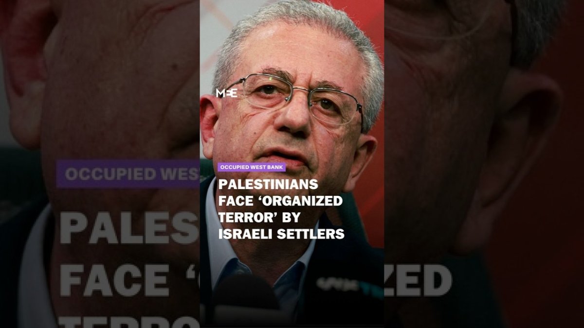 Palestinians facing 'organized terror' by Israeli settlers in West Bank, Barghouti tells CNN