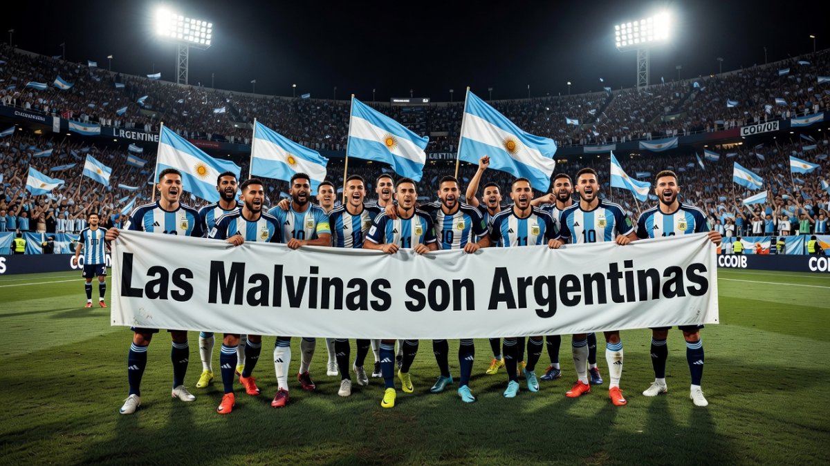 UK Demands FIFA Probe After Argentine Players Brandish Falklands Banner in World Cup Semifinal Win Over England