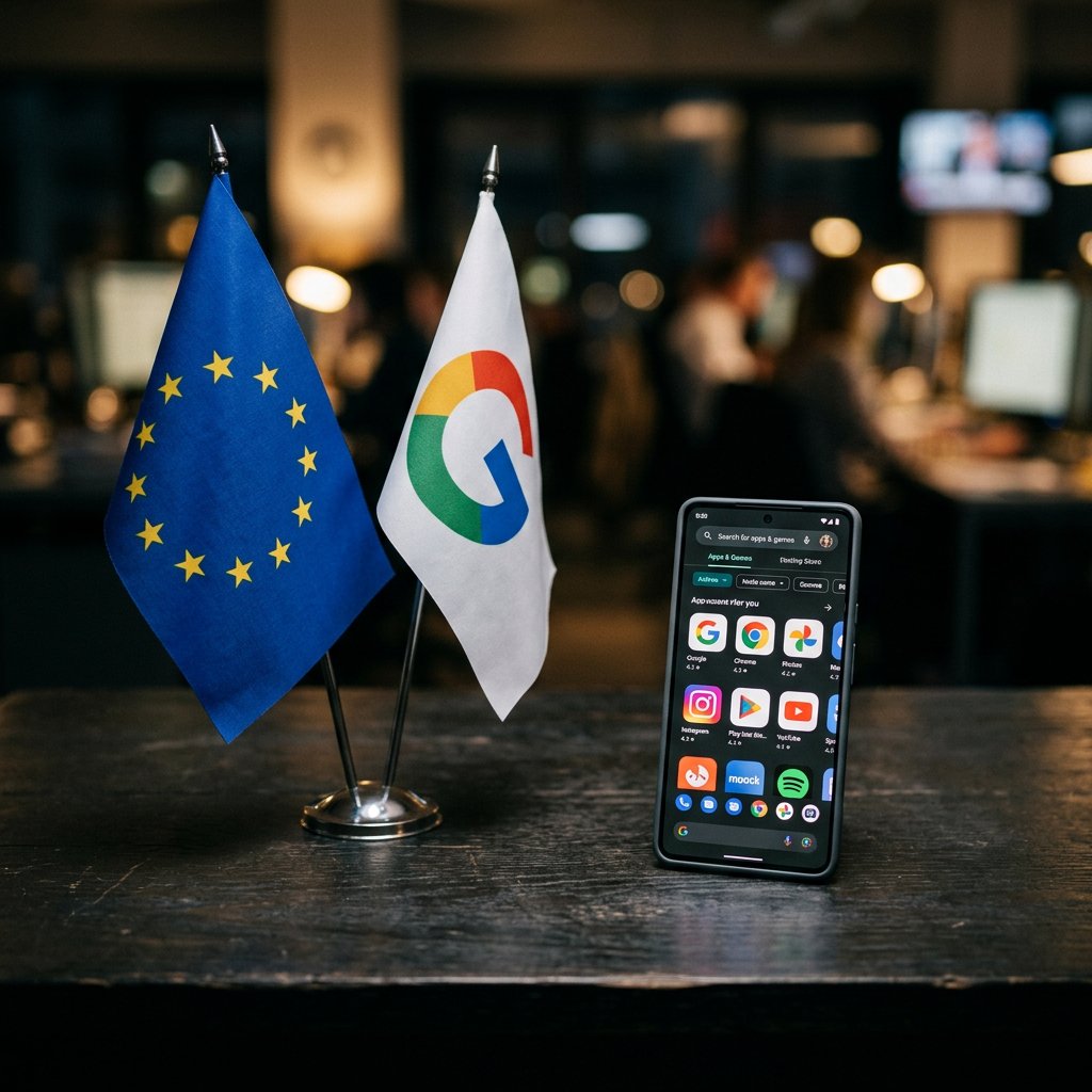 EU Hits Google With B Fine as Brussels Tightens the Screws on Big Tech