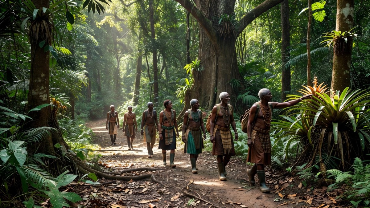 Makushi community in Guyana rainforest