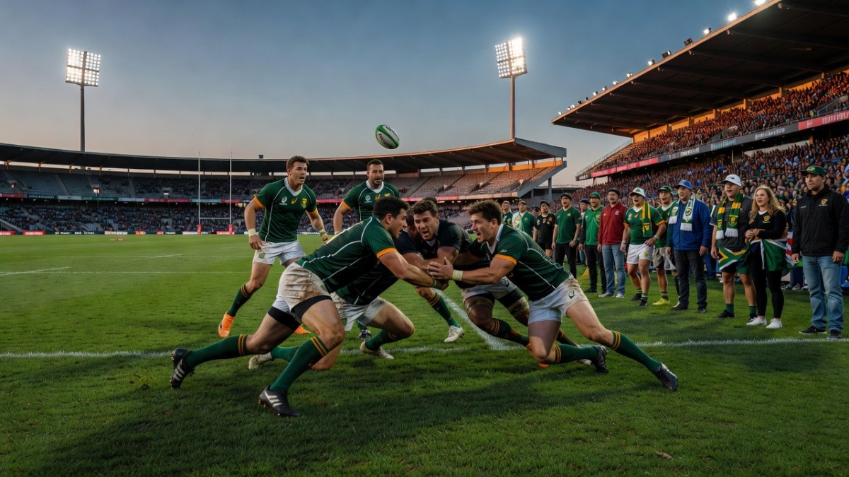 Toyota Stadium in Bloemfontein during Currie Cup action between Cheetahs and Sharks XV