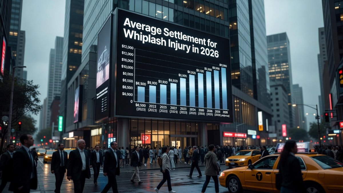 Average Settlement for Whiplash Injury in 2026