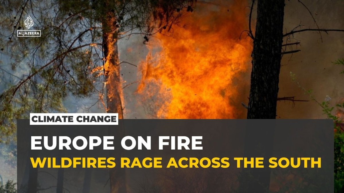 Smoke and fire risk spreading as climate change intensifies wildfire seasons in Europe and Latin America
