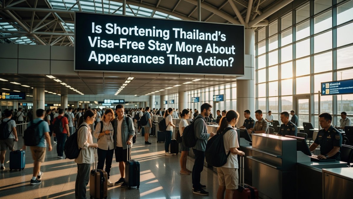 Is Shortening Thailand’s Visa-Free Stay More About Appearances Than Action?