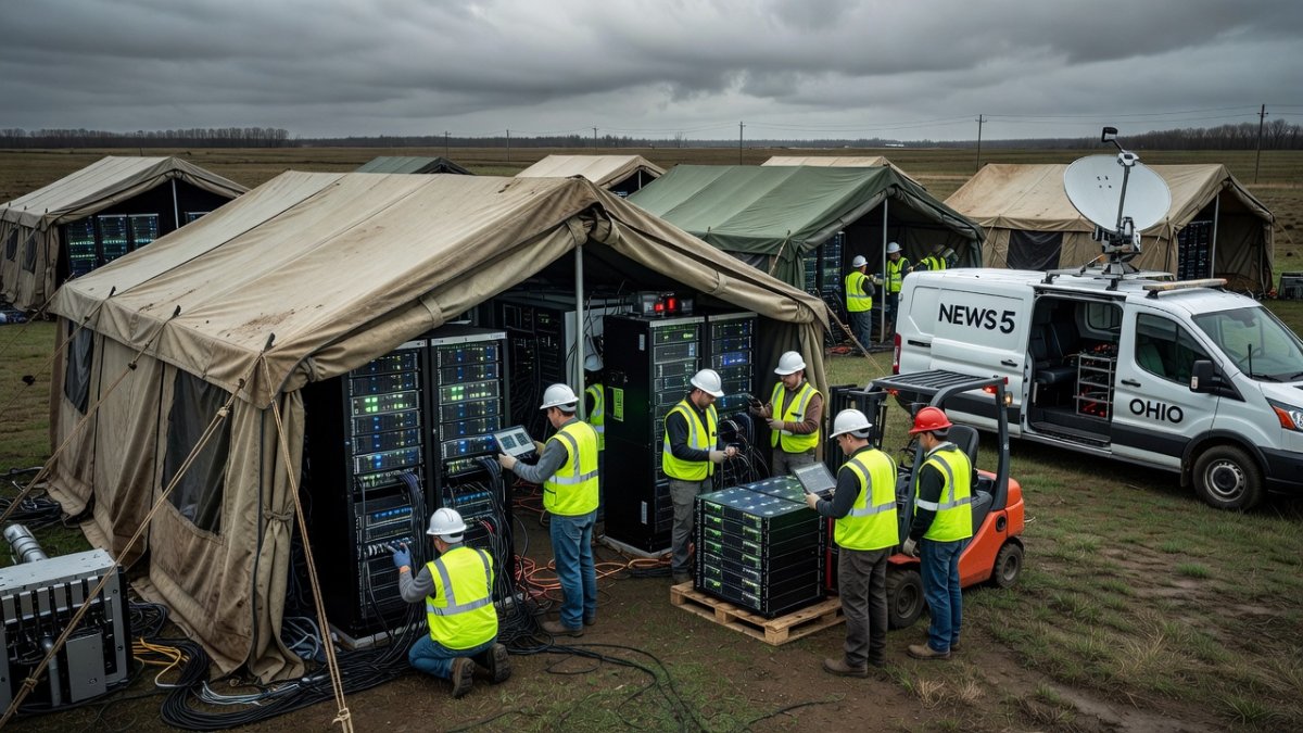 Meta Is Stuffing $60,000 AI Chips Into Tents in Ohio — and That Tells You Everything About the AI Buildout