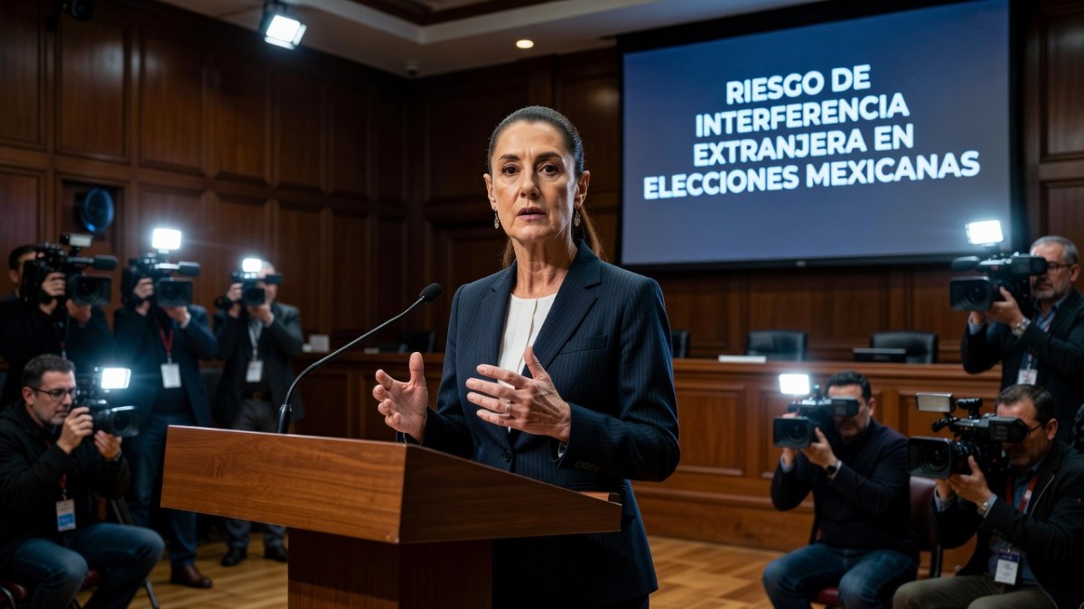 Sheinbaum sees risk of foreign interference in Mexican elections: Thursday’s mañanera recapped
