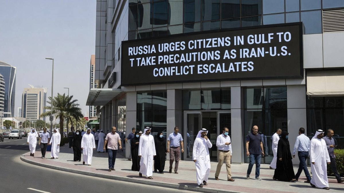 Russia Urges Citizens in Gulf to Take Precautions as Iran-U.S. Conflict Escalates