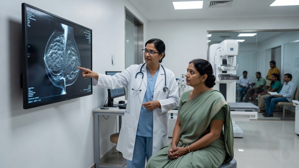 Cancer screening facility in India