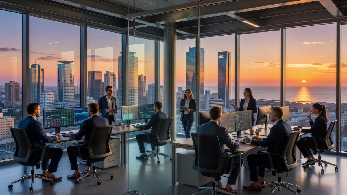 Tel Aviv skyline - global fintech hub